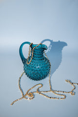 Hobnail Karaffel, Aquamarine - 2 liter