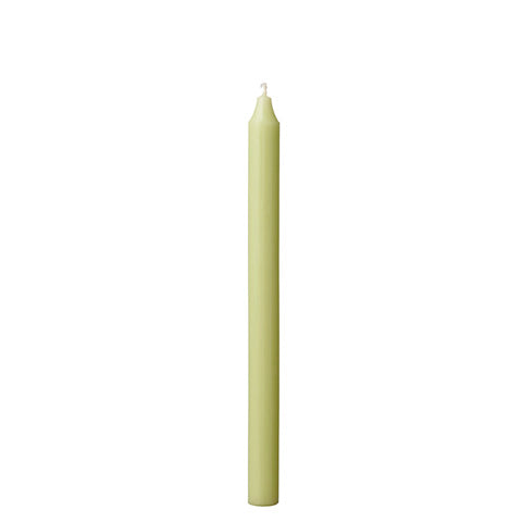 kronelys stearinlys grønn rustikk affari twisted candle 509-290-34