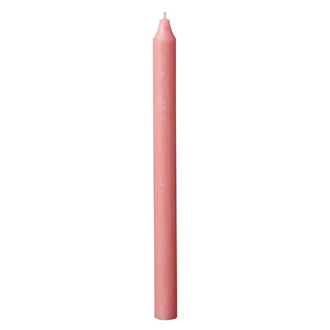 kronelys stearinlys rosa rose fizzy twisted candle lage affari nettbutikk