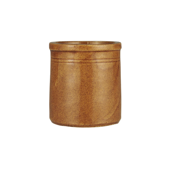 krukke keramikk liten beige brun unika ib laursen 2173-00