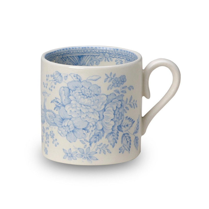 mini krus mug blue asiatic pheasants burleigh england nettbutikk