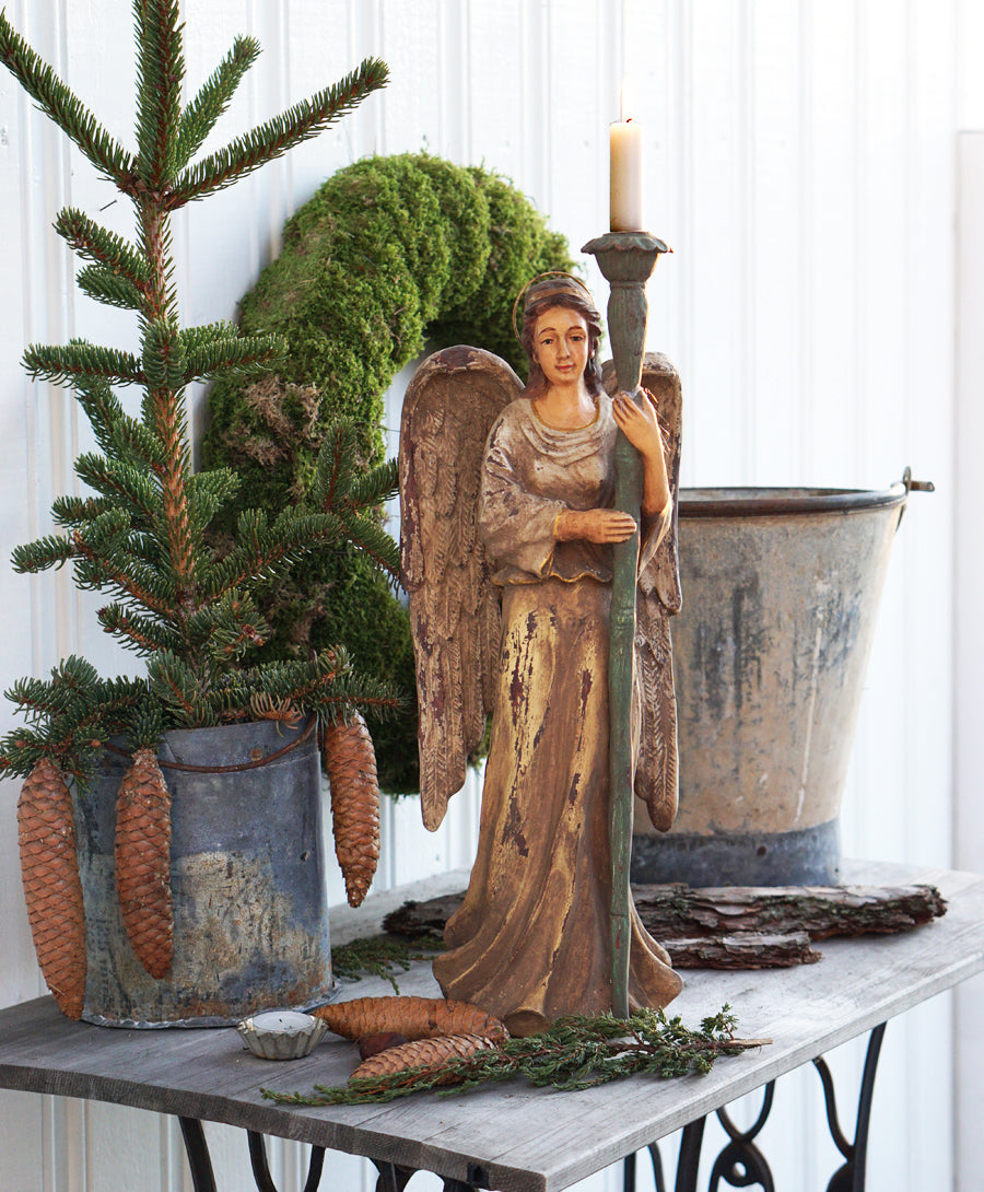 Lysestake, Rustikk Engel