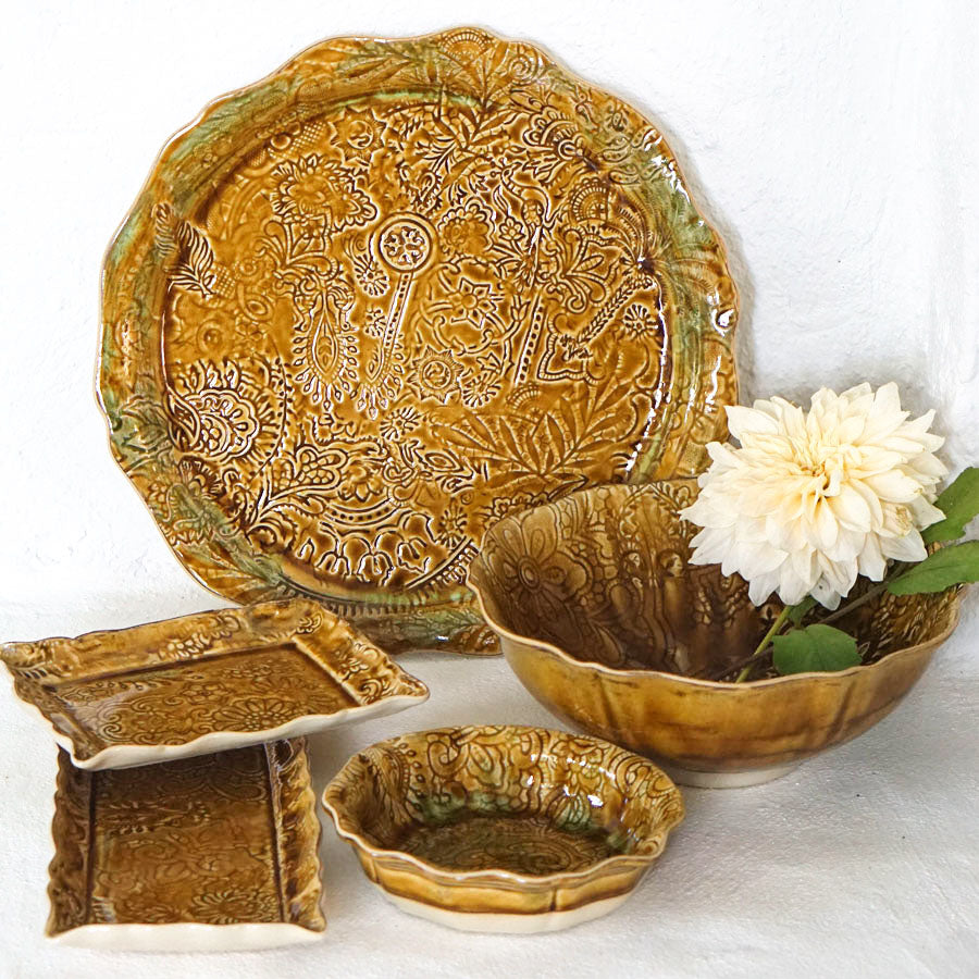  skål serveringsbolle pineapple bowl 110617