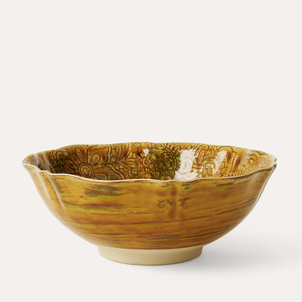 sthål arabesque skål serveringsbolle pineapple bowl 110617