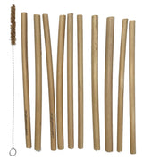 Bambus Sugerør - 10stk